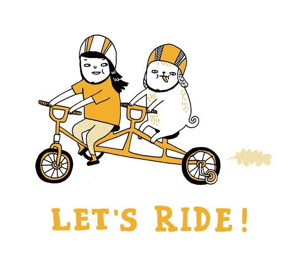 Tote Bag - Let's Ride
