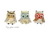 Hugo, Joshua and Morella - giclee print