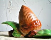 Vintage Japanese Acorn Figurine