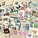 Vintage Cancelled Stamps. 500