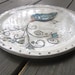 Whimsical Blue Bird Plate