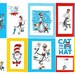 Dr. Seuss knot petal dress and ruffled striped pants