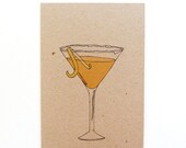 sidecar cocktail card