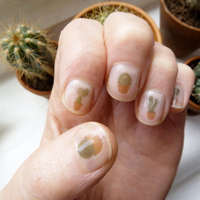 cacti nail transfers