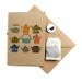 Teapots card with a tea bag inside