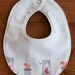 Organic Baby Bib in CUTE CRITTERS, Choose your Favorite