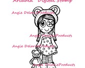 Arcadia Bear Lover- Digital Stamp