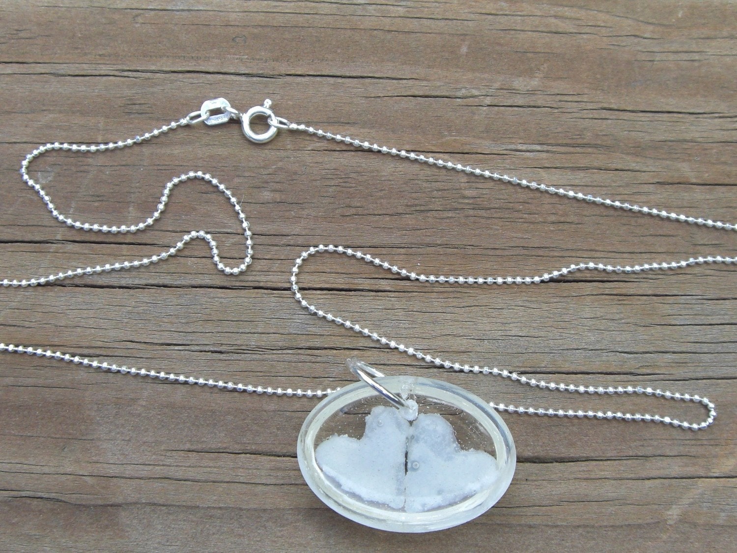 Petite Double Breast Milk Pendant.