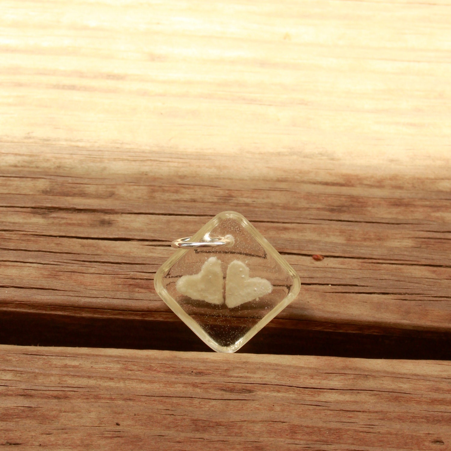 Large Double Breast Milk Pendant.