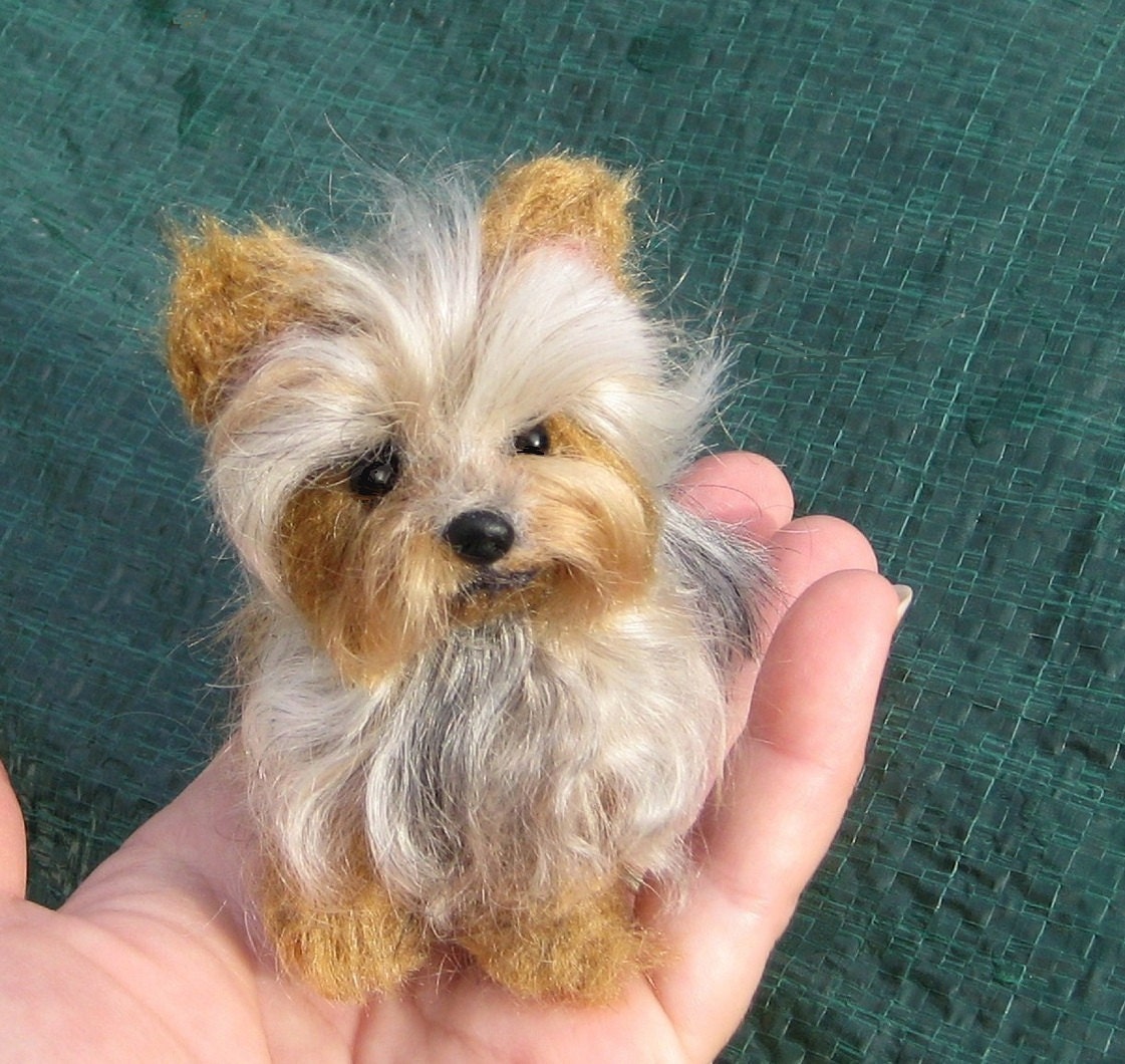 Your Pet in Miniature / Custom handmade Dog Portrait  / Cute / Poseable Art Sculpture