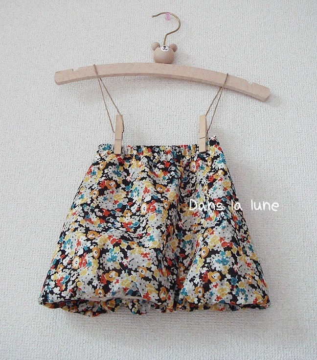 PDF Sewing pattern - Balloon skirt for Kids - 3Y
