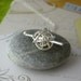 Crochet me somethin' necklace, gift for crocheter, crocheting necklace - handmade in sterling silver