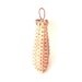 Wall Pocket Basket Woven Natural with Red Dots Rustic for Dried Flowers Grasses Pods