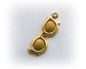 6 Pc SUNGLASSES Brass Charms and Jewelry Findings (BG)