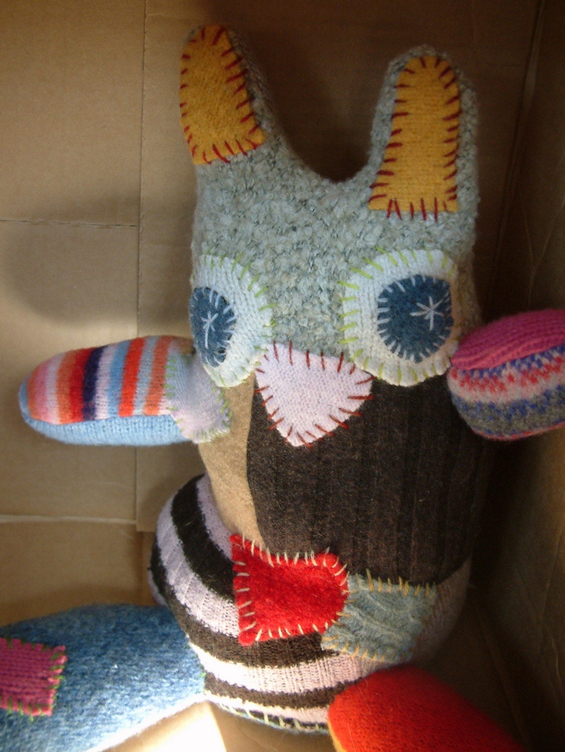 SCRAPPER plump WOOLeY BUNNY -taking custom order