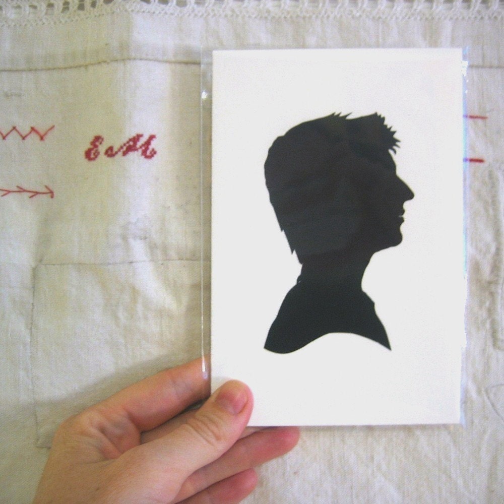 Freehand Custom Silhouette Portrait Papercutting