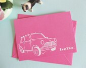 Hello, Mini.  Mini Cooper Card