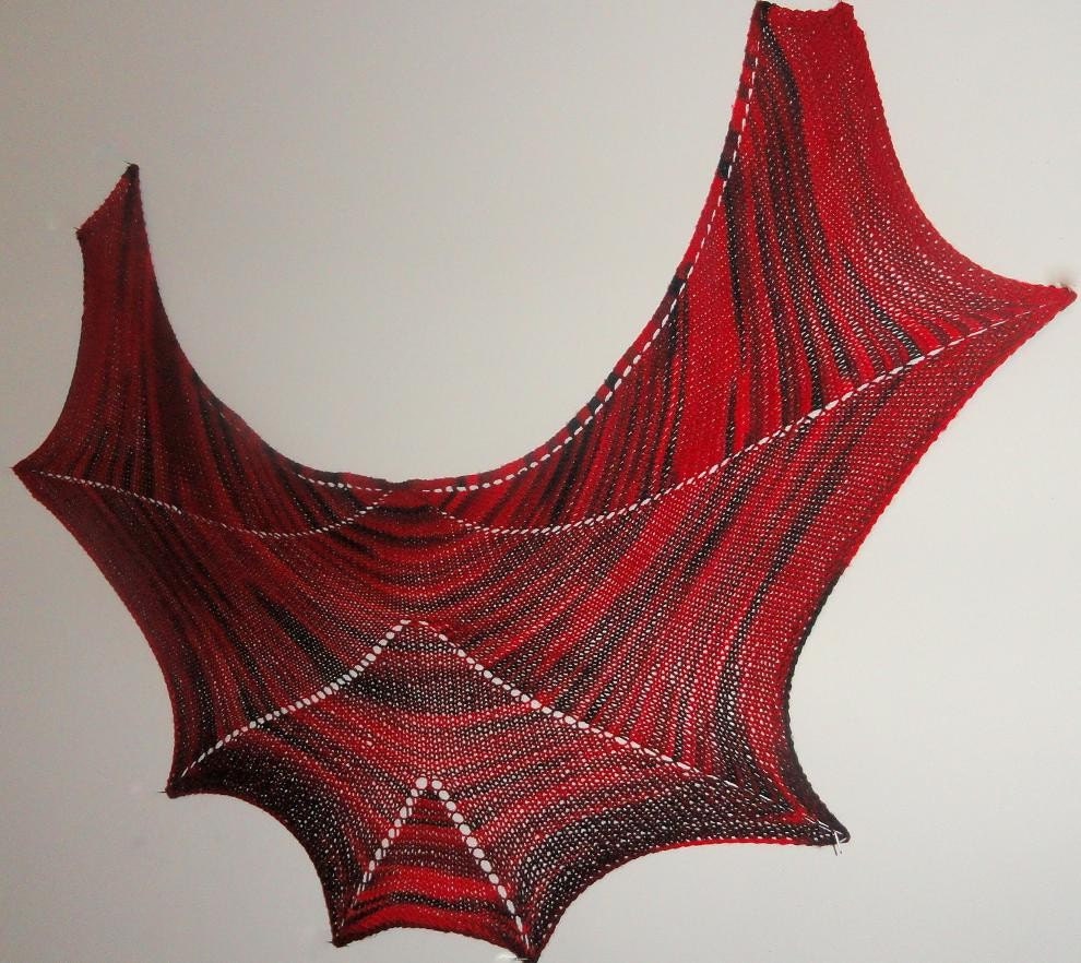 No Two Snowflakes presents Little Perfect One LACE SHAWL PATTERN Pdf by Karen Walker
