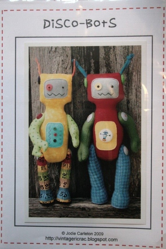 Disco-Bot Robot sewing pattern