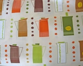 Kitchen Coffee Beans by Monaluna for Robert kaufman Fabrics 1/2 yard