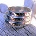For Brian only - Sterling Silver Stacking Ring, Mothers Ring, Engraved Ring, Memory Ring, Childrens Name Ring- ONE ring only