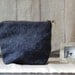 vespertine organic cotton hemp hand dyed pouch