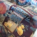 1 Yd Vintage Drapery Cotton Heavy Cotton Farmhouse Advertising Fruit Seed Packets Fabric By the Yard