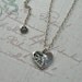 Tick Tock Clockwork Heart Necklace - Steampunk Necklace Watch Gears - Sterling Silver Pendant Handmade Jewelry .925 Silver