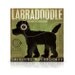 Labradoodle Records original graphic art on canvas 12 x 12 x 1.5 gemini studio Black or White