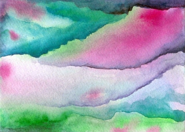 Easy Watercolor Landscape