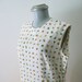 orange and white .vintage. (sporty) dress