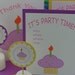 Cupcake birthday party pack