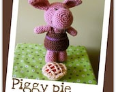 Piggy pie - amigurumi crochet pdf pattern