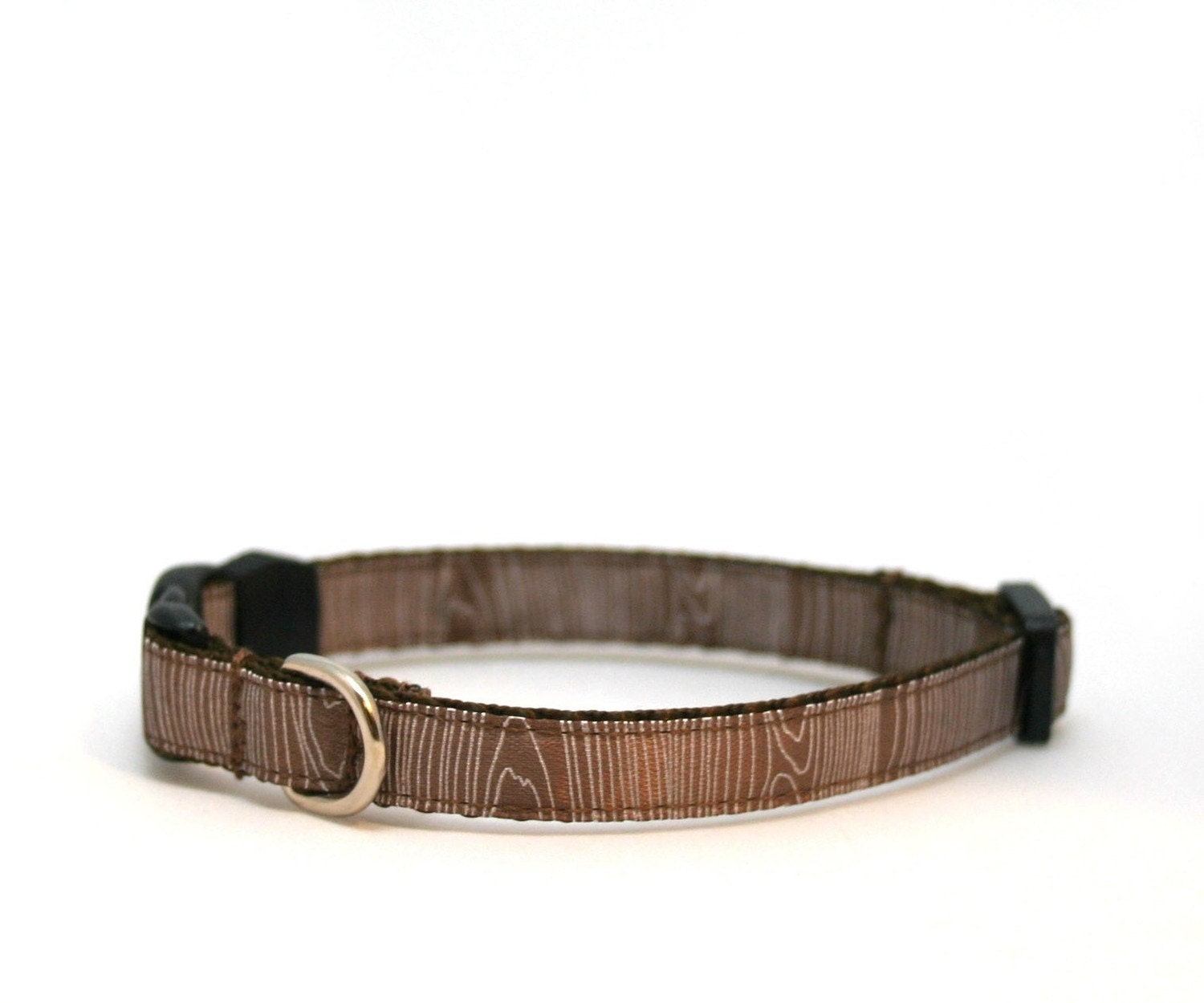 3/8" dog collar Against the Grain tiny buckle dog or cat collar