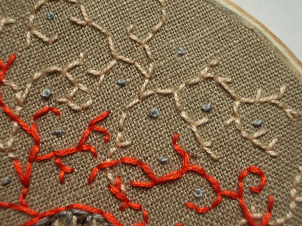 Mysterious Vines Embroidery