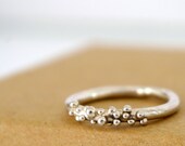 Sterling Silver Bubble Ring