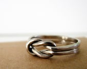Infinity Ring - Valentine's Day, Best friend infinity ring Lovers Knot Ring