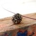 Pine Cone Necklace Sterling Silver Woodland