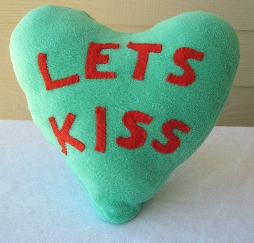 Conversation Heart Plush