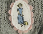 Fancy Lady Brooch Travel