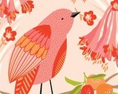 coral bower print 5x7