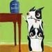 Boston Terrier Thieves 11 x 14 Print