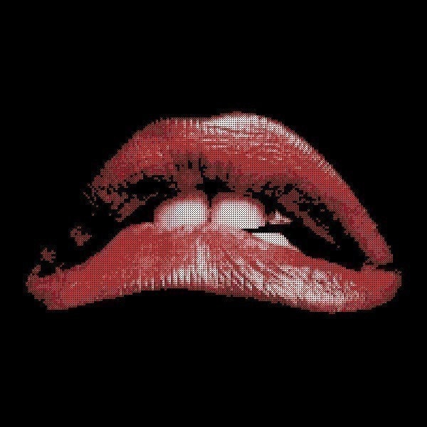 Rocky Horror Lips PDF Cross Stitch Pattern