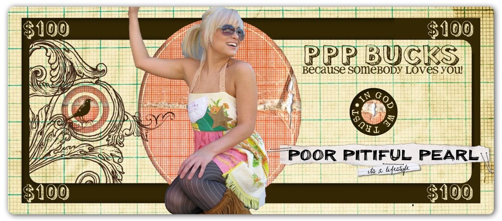 Poor Pitiful Pearl 100 Dollar Gift Certificate