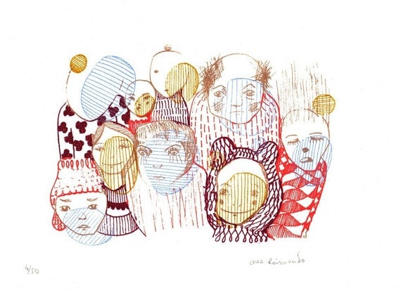 Chez Moi gocco screen print