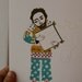 soundless symphony 2.0 - the square drum player - - - gocco - - - serigraph