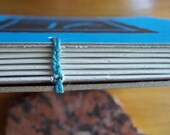 Blue Handmade Doodle Book - blue XL