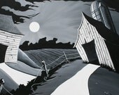 The Wreck of '09 - 5x10 Giclee Print