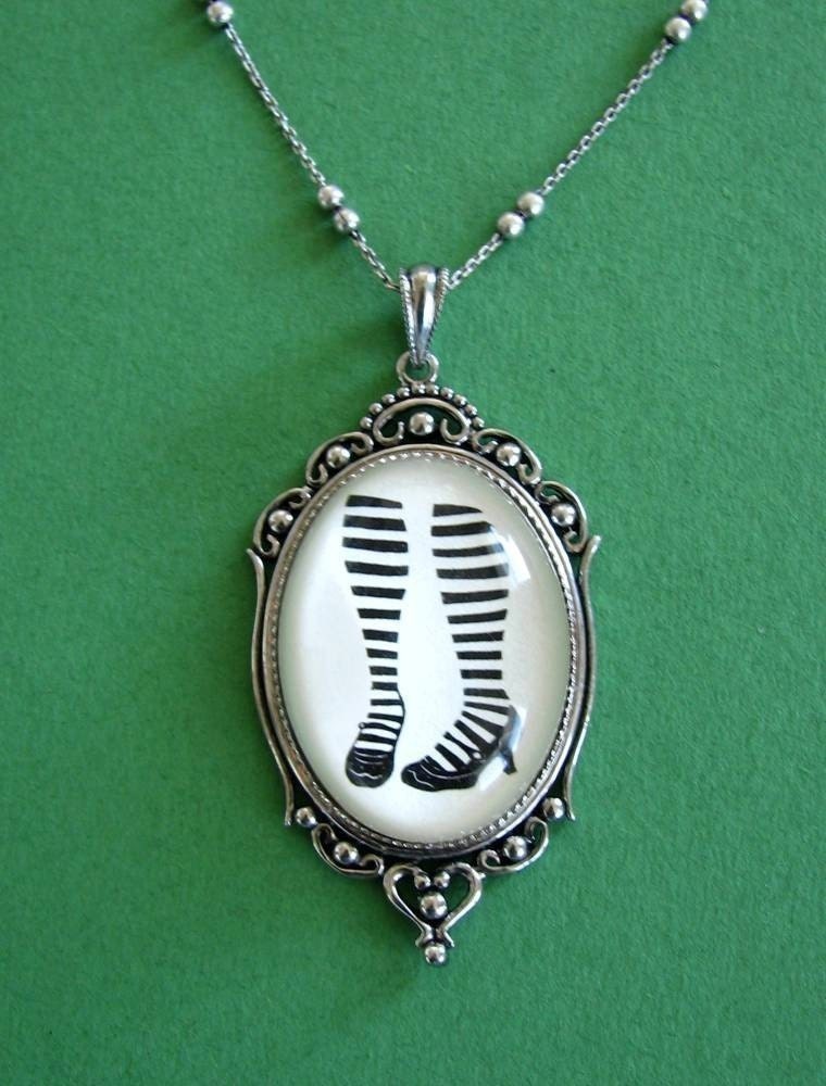 Waiting for the Phone to Ring Necklace, pendant on chain