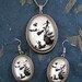 SALE 20% OFF // Coupon code: MEMORIALDAYSALE - Peter Pan Earring - Necklace Set